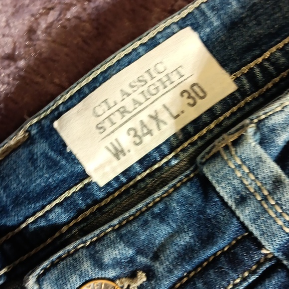 TK Axel Men's Distressed Jeans. - Picture 10 of 14